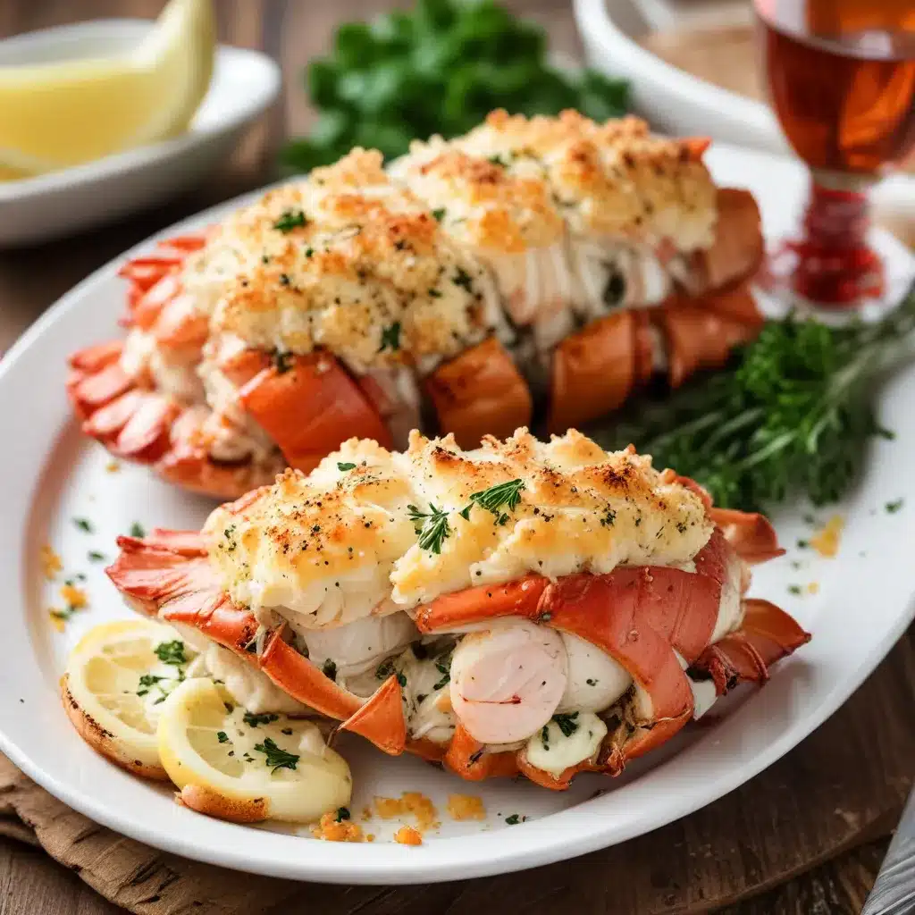 Baked Stuffed Lobster Tails: A Decadent Seafood Indulgence