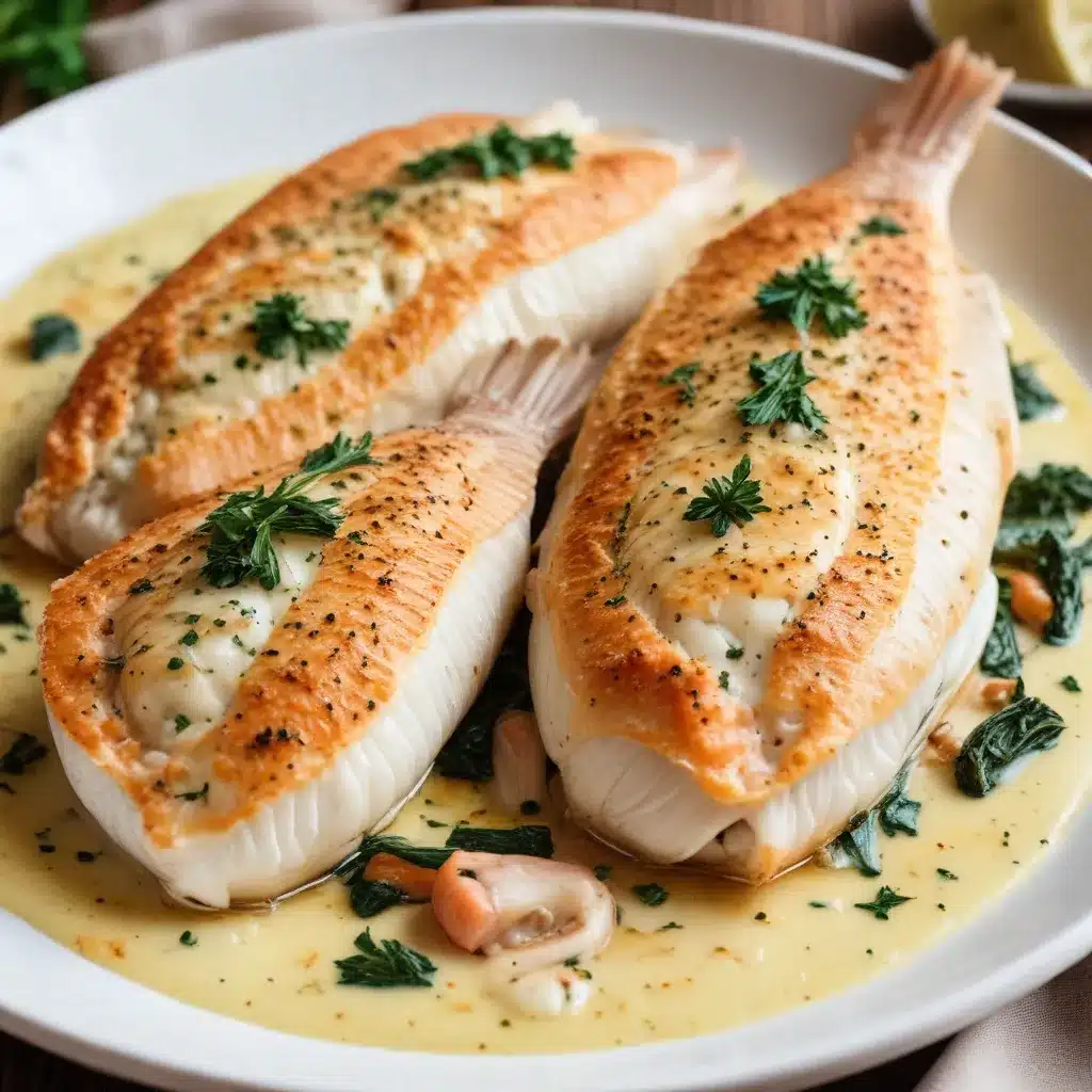 Baked Stuffed Sole: A Delicate and Elegant Seafood Dish