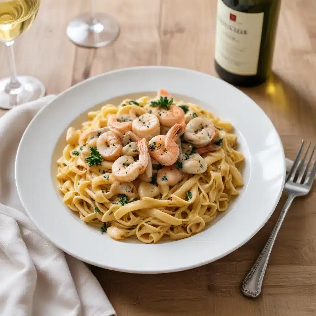 Chardonnay and Creamy Seafood Pasta: A Harmonious Pairing