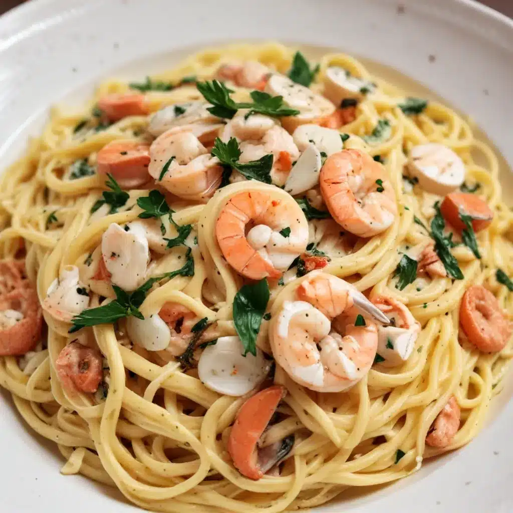 Creamy Seafood Linguine: A Decadent Pasta Dish