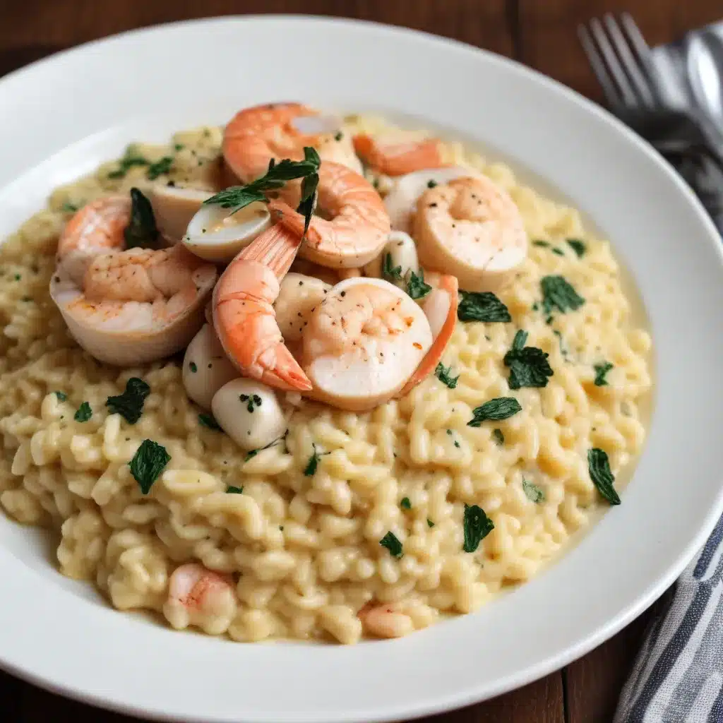 Creamy Seafood Risotto: A Decadent Delight