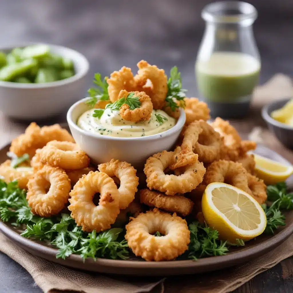 Crispy Fried Calamari with Lemon-Herb Aioli: Elevating a Classic Dish