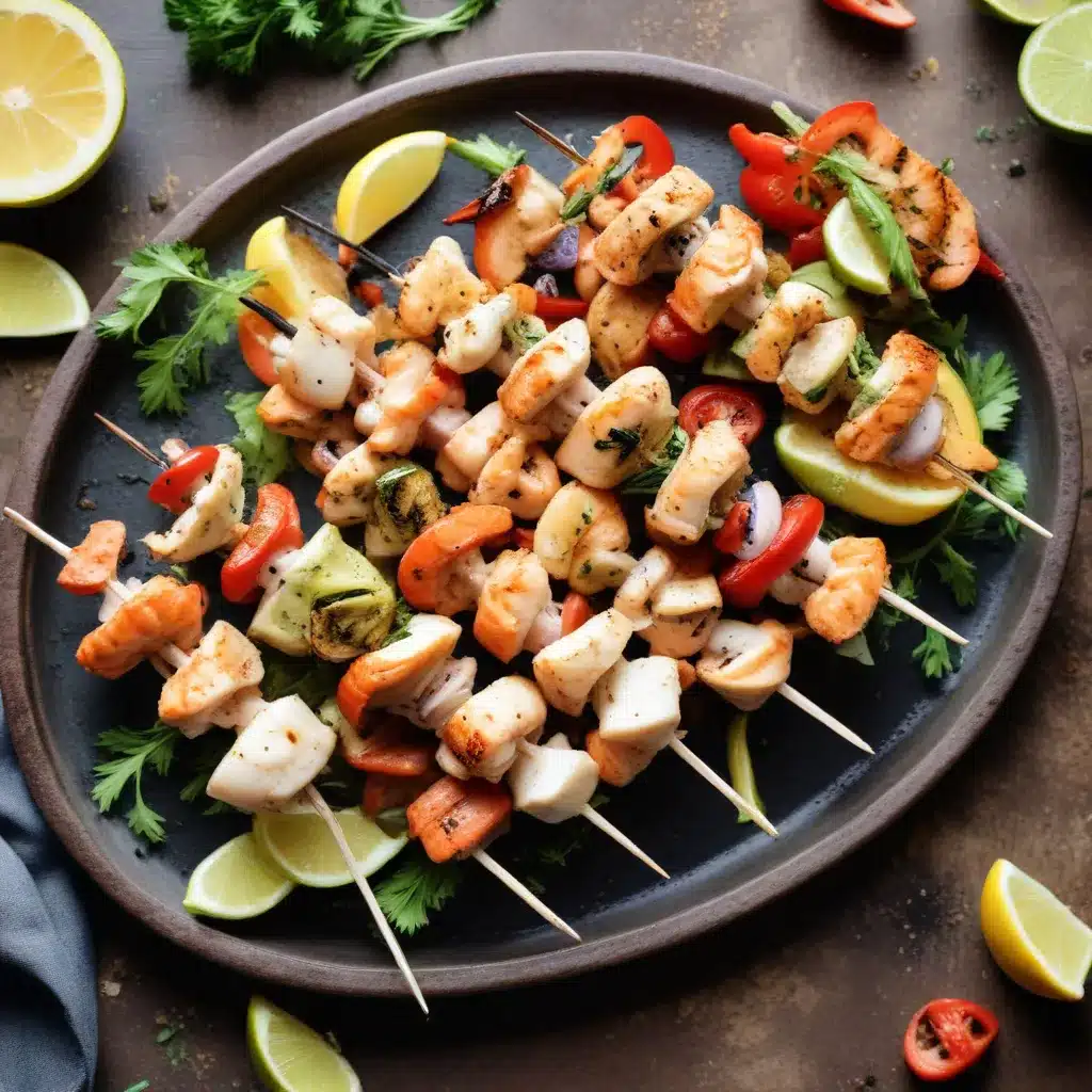 Discovering the Joys of Gluten-Free Seafood Kebabs