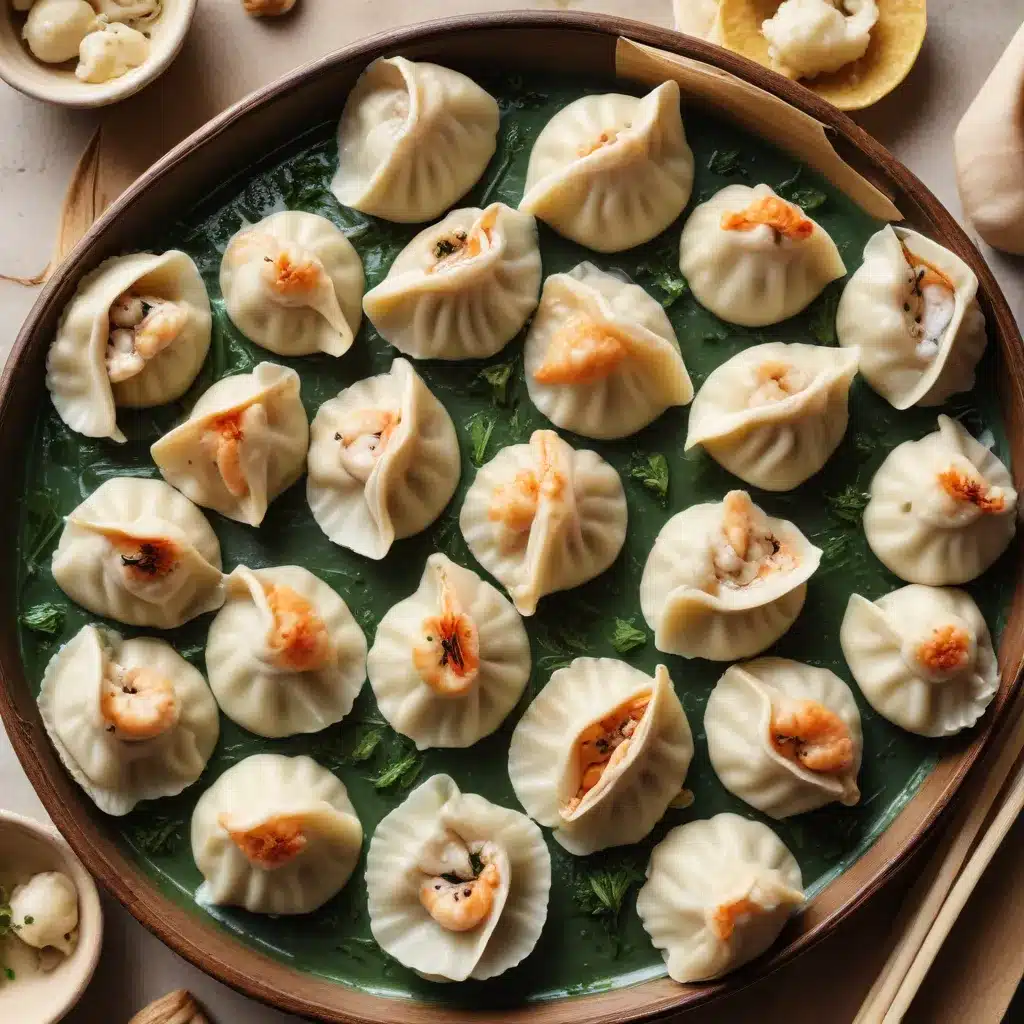 Dumplings Delight: Delicate and Delectable Bite-Sized Seafood Treasures