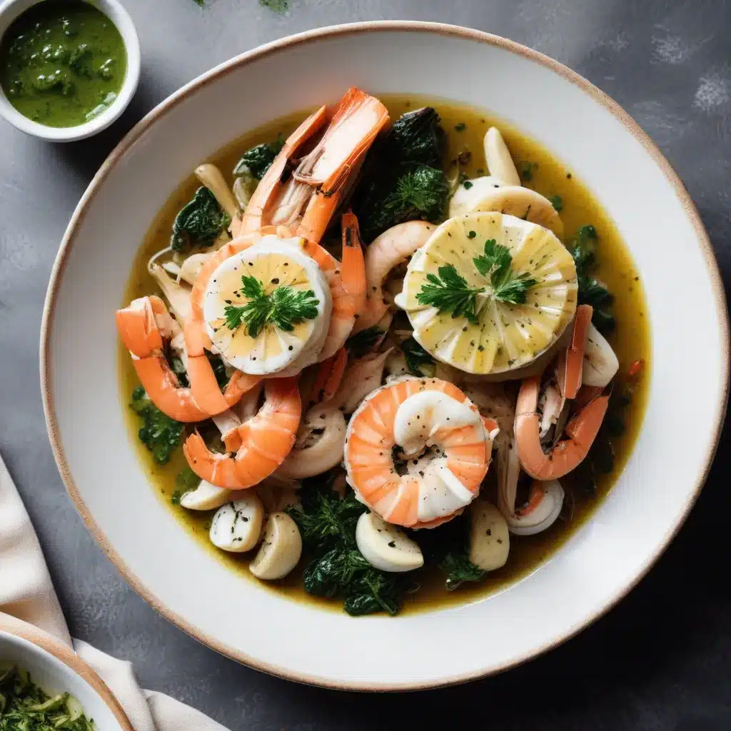 Elevating Gluten-Free Seafood Dishes with Herb-Infused Sauces