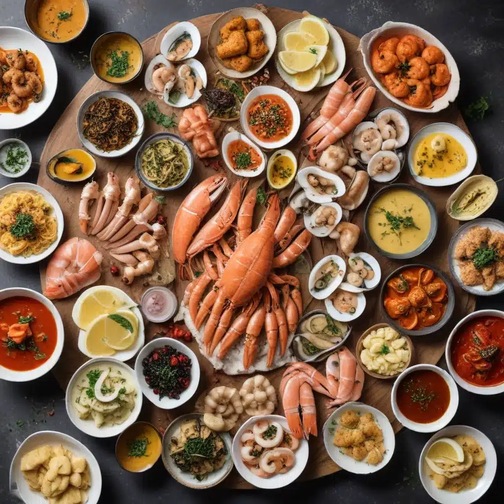 Exploring the Global Diversity of Seafood Cuisines