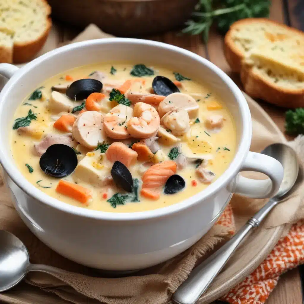 Hearty Seafood Chowder: A Comforting Bowl