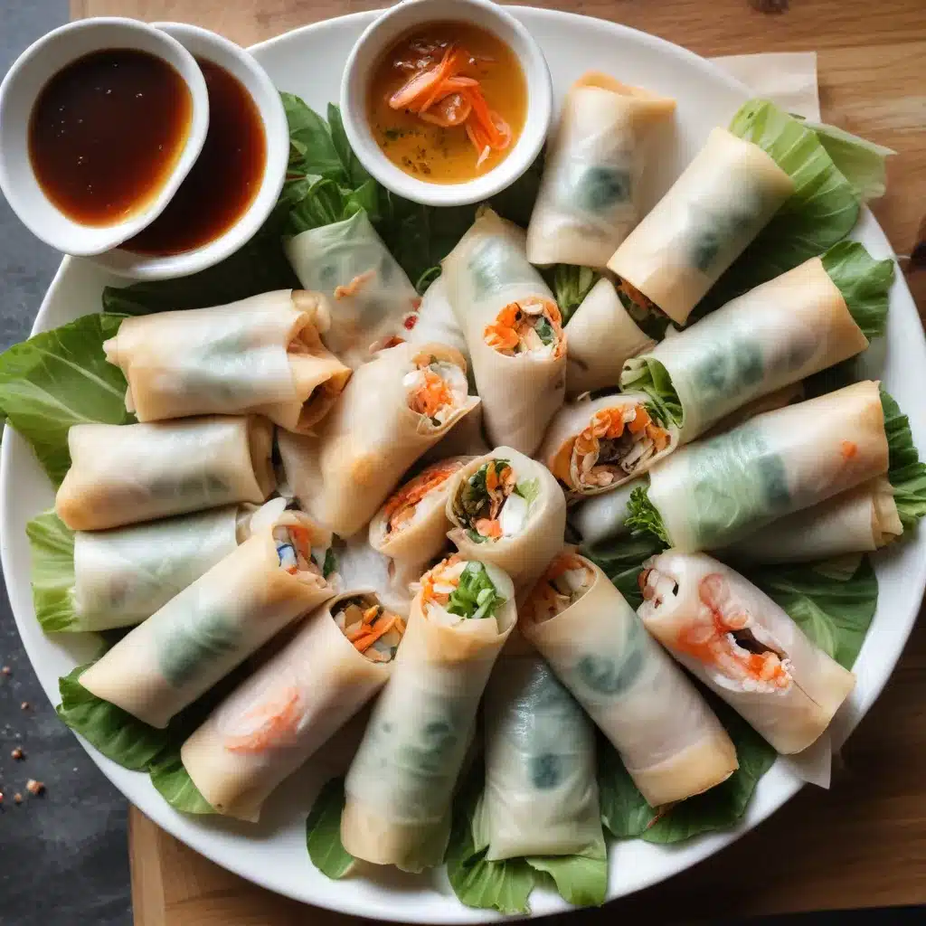 Mastering the Art of Gluten-Free Seafood Spring Rolls