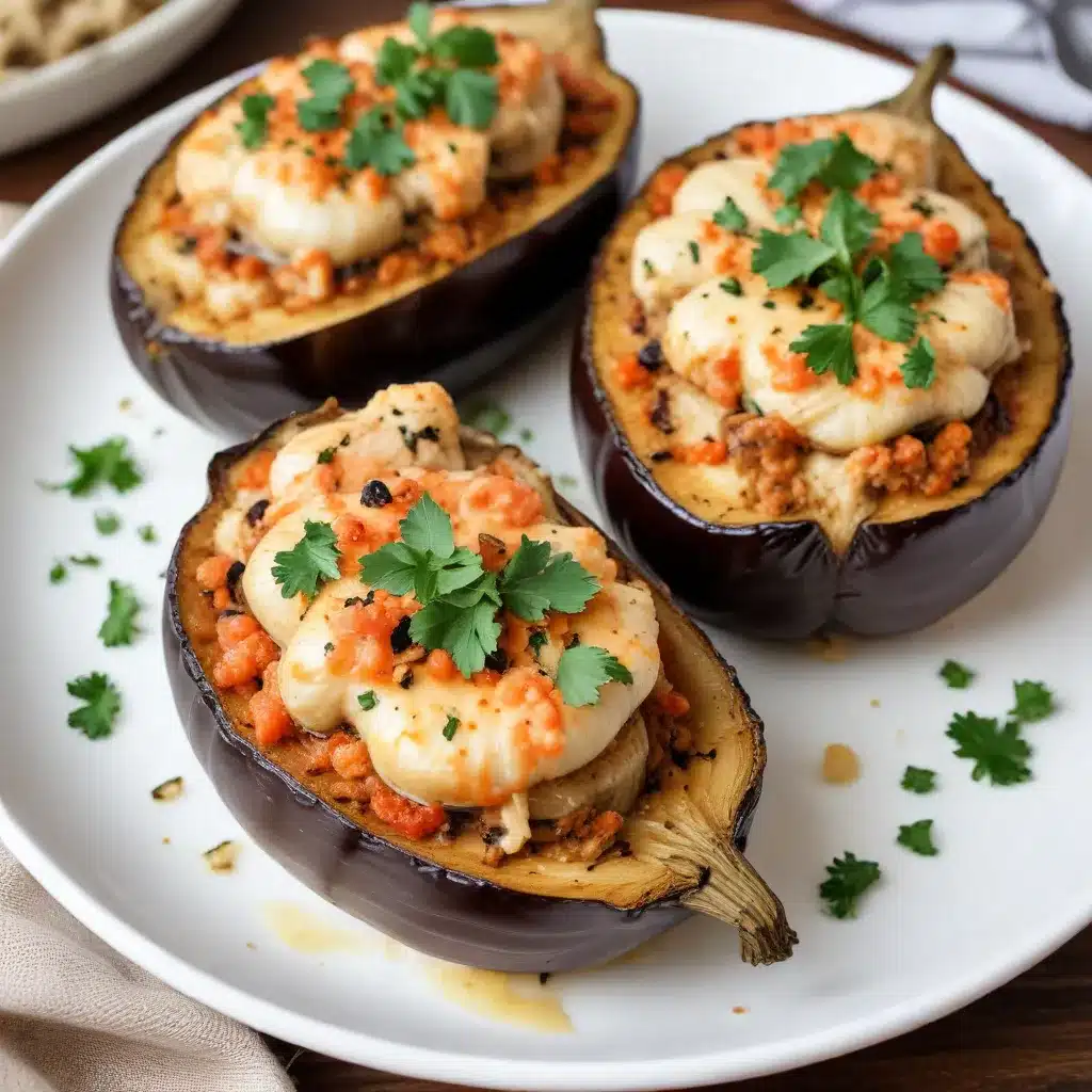 Mastering the Art of Gluten-Free Seafood Stuffed Eggplant