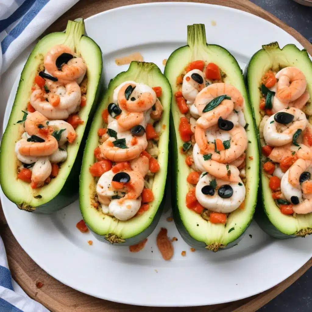 Mastering the Art of Gluten-Free Seafood Stuffed Zucchini