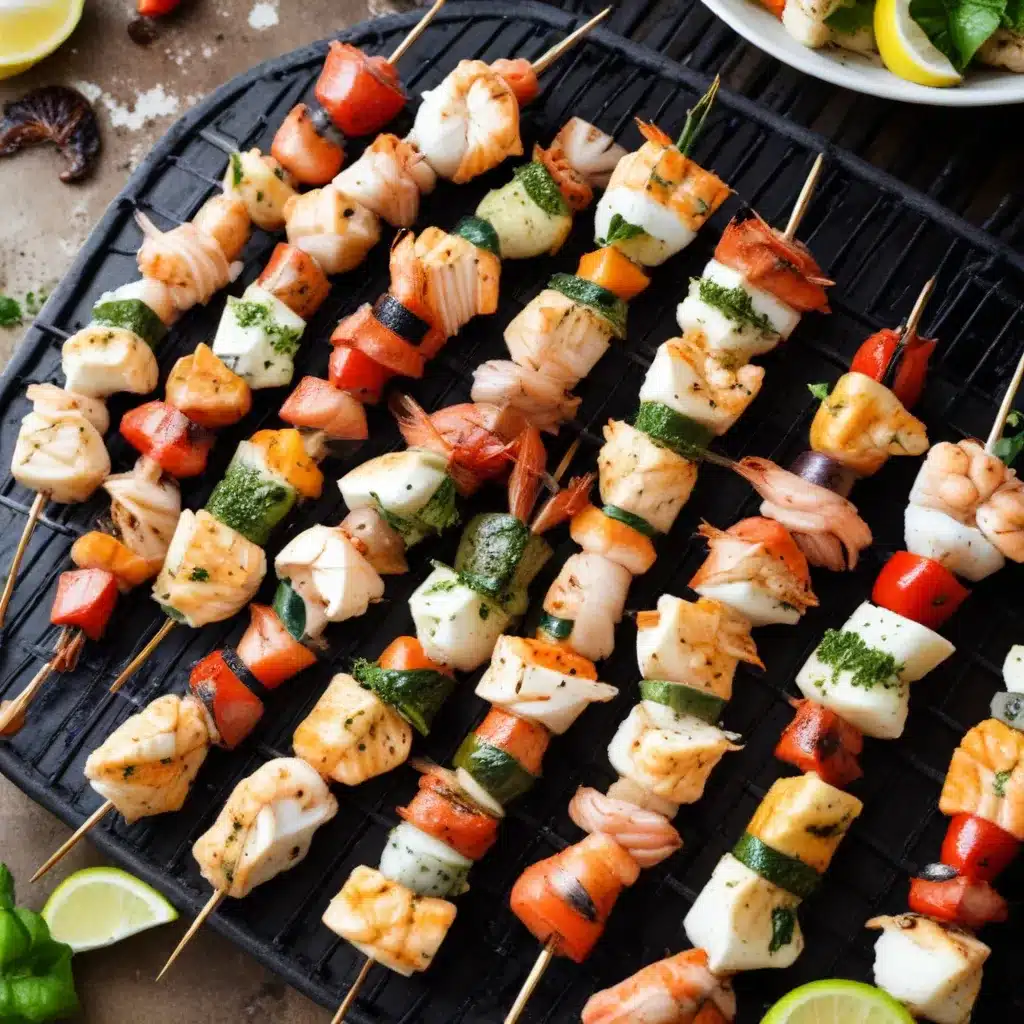 Mastering the Grill: Mouthwatering Seafood Skewers