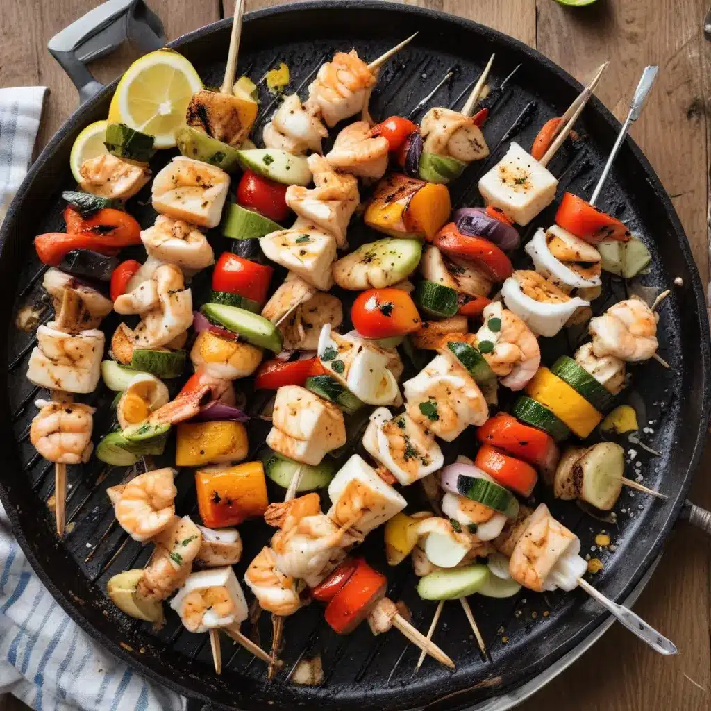 Mastering the Grill: Sizzling Seafood Skewers