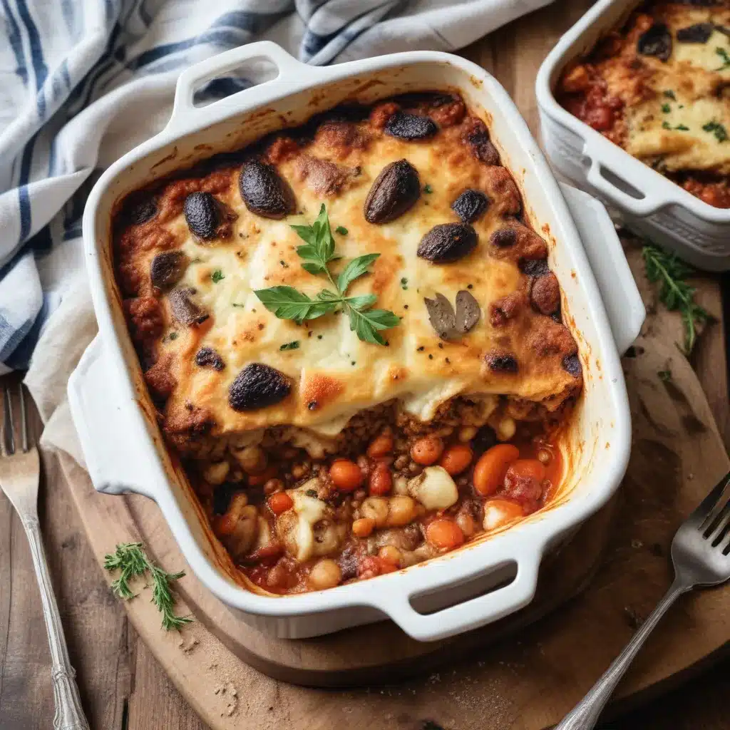 Moussaka Magic: Hearty Greek-Inspired Seafood Casserole