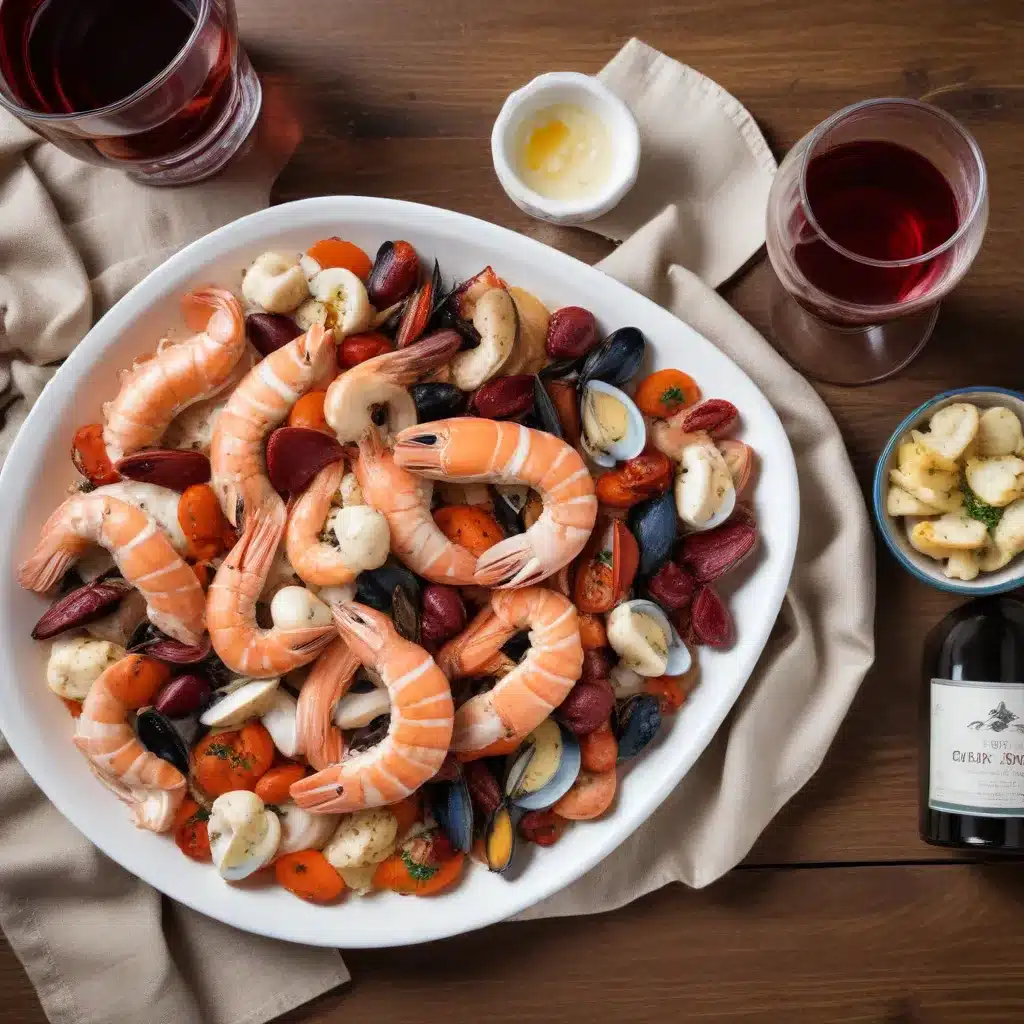 Pairing Gluten-Free Seafood with Bold, Oaky Red Blends