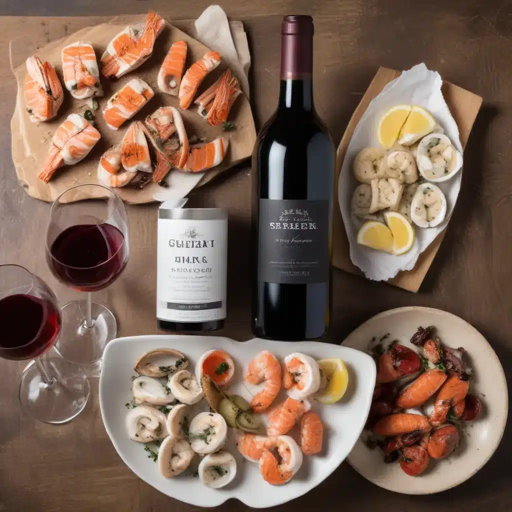 Pairing Gluten-Free Seafood with Bold, Oaky Red Wines