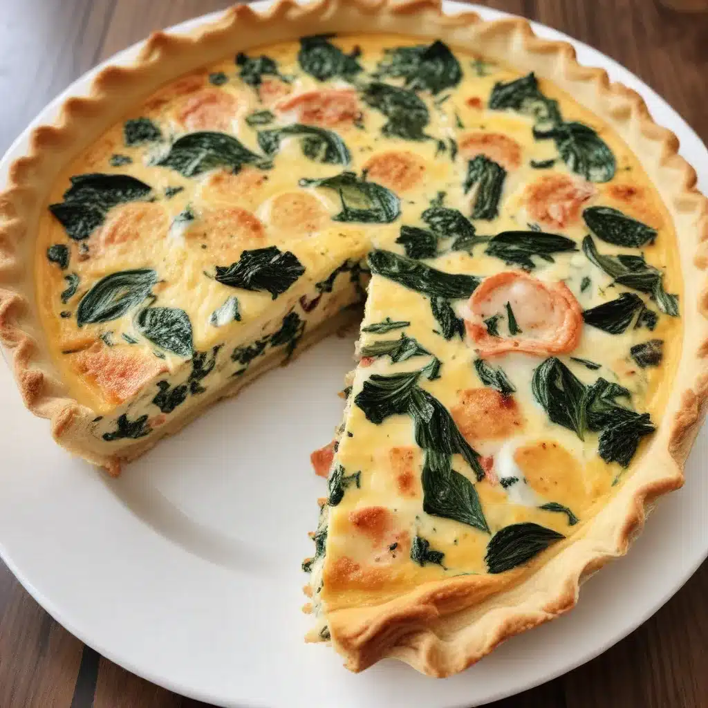 Quiche Queen: Elegant and Versatile Seafood Brunch or Lunch