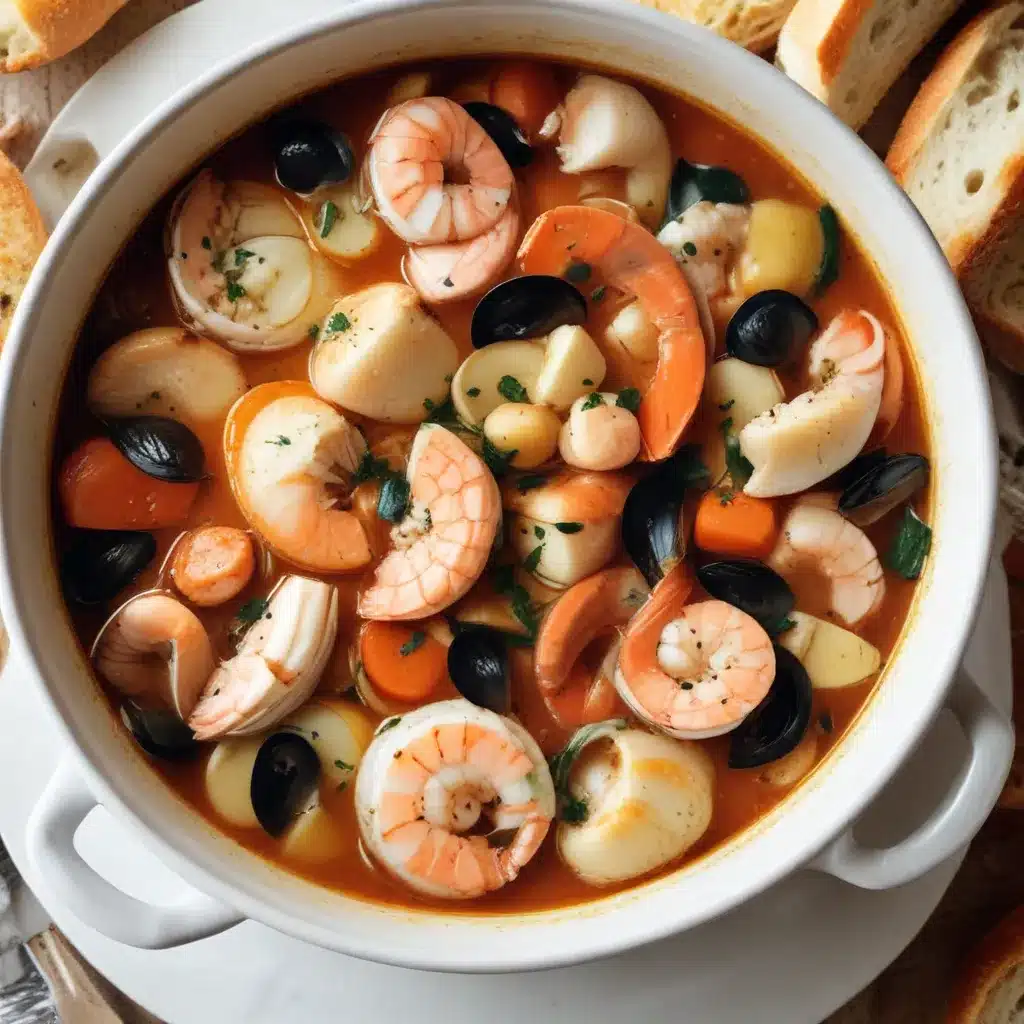 Seafood Bouillabaisse: Classic French Seafood Stew