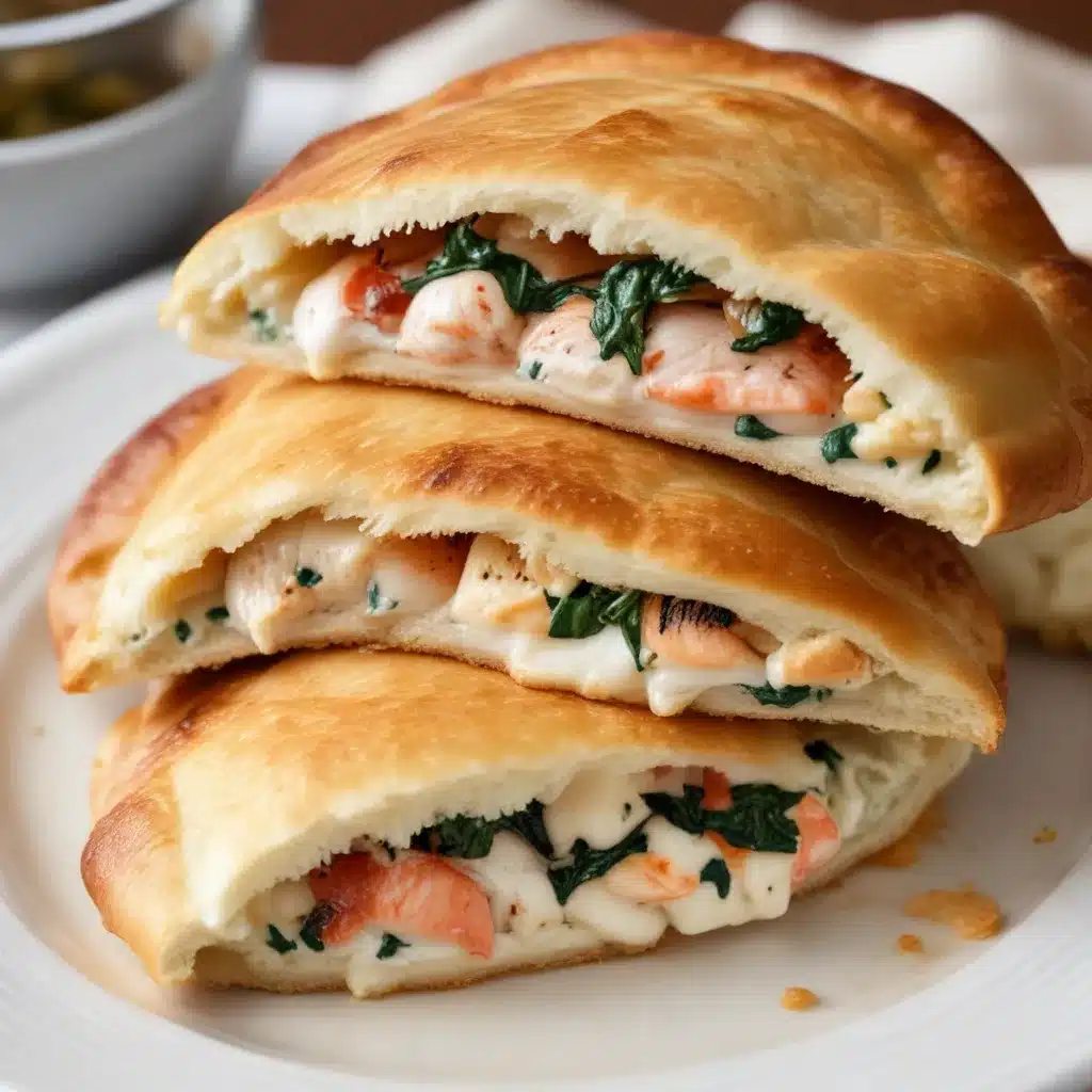 Seafood Calzones: Savory Pockets of Cheesy, Seafood Goodness