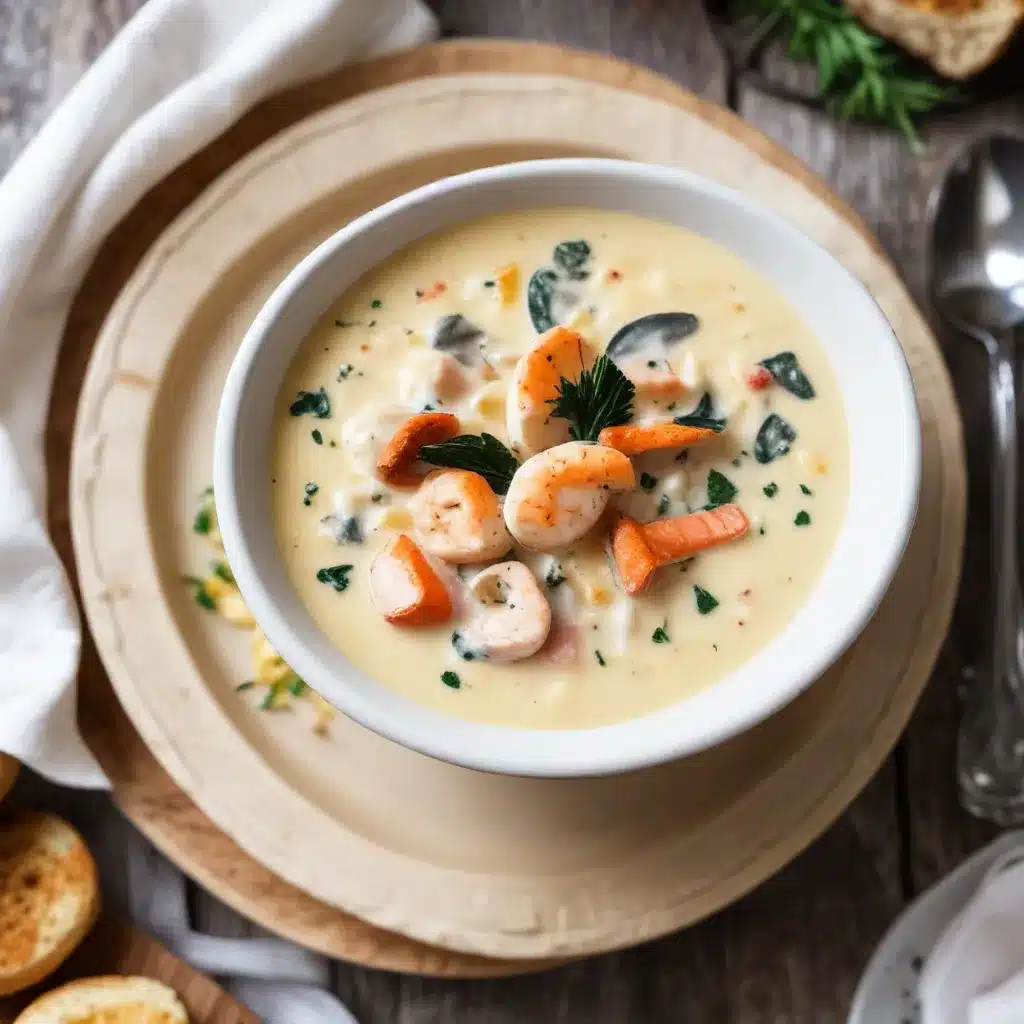 Seafood Chowder: A Comforting and Creamy Delight