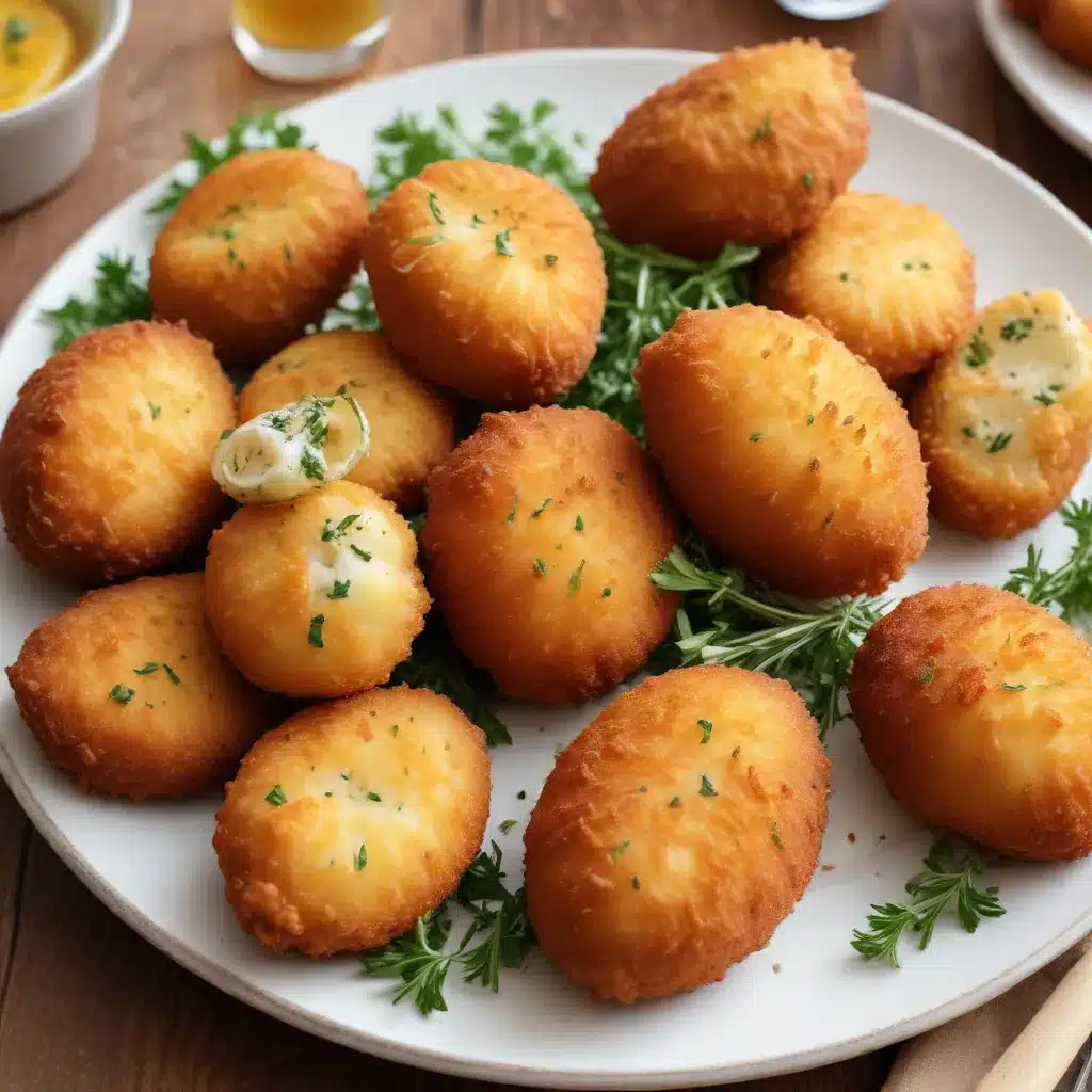 Seafood Fritters and Croquettes: Crispy, Golden Bites