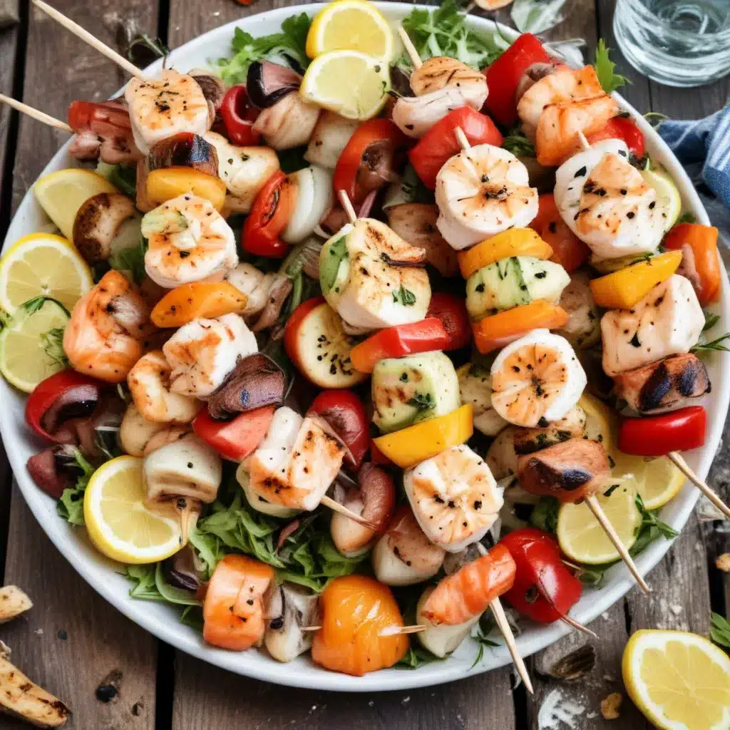 Seafood Kabobs for a Flavorful Grilling Experience