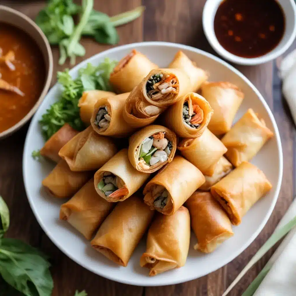 Seafood Lumpia: Filipino-Style Crispy Spring Rolls