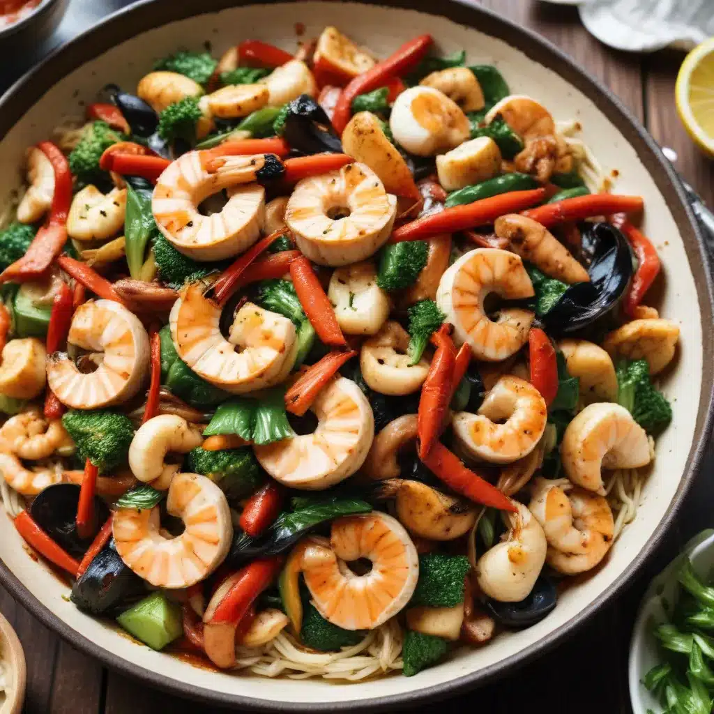 Seafood Sizzle: Mastering the Art of Seafood Stir-Fries