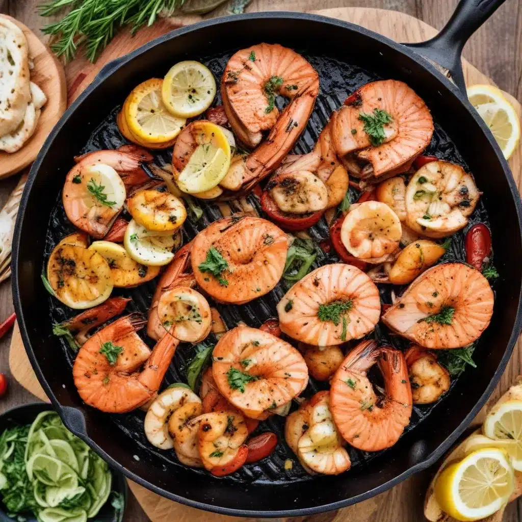 Seafood Sizzle: Mastering the Art of Searing and Grilling