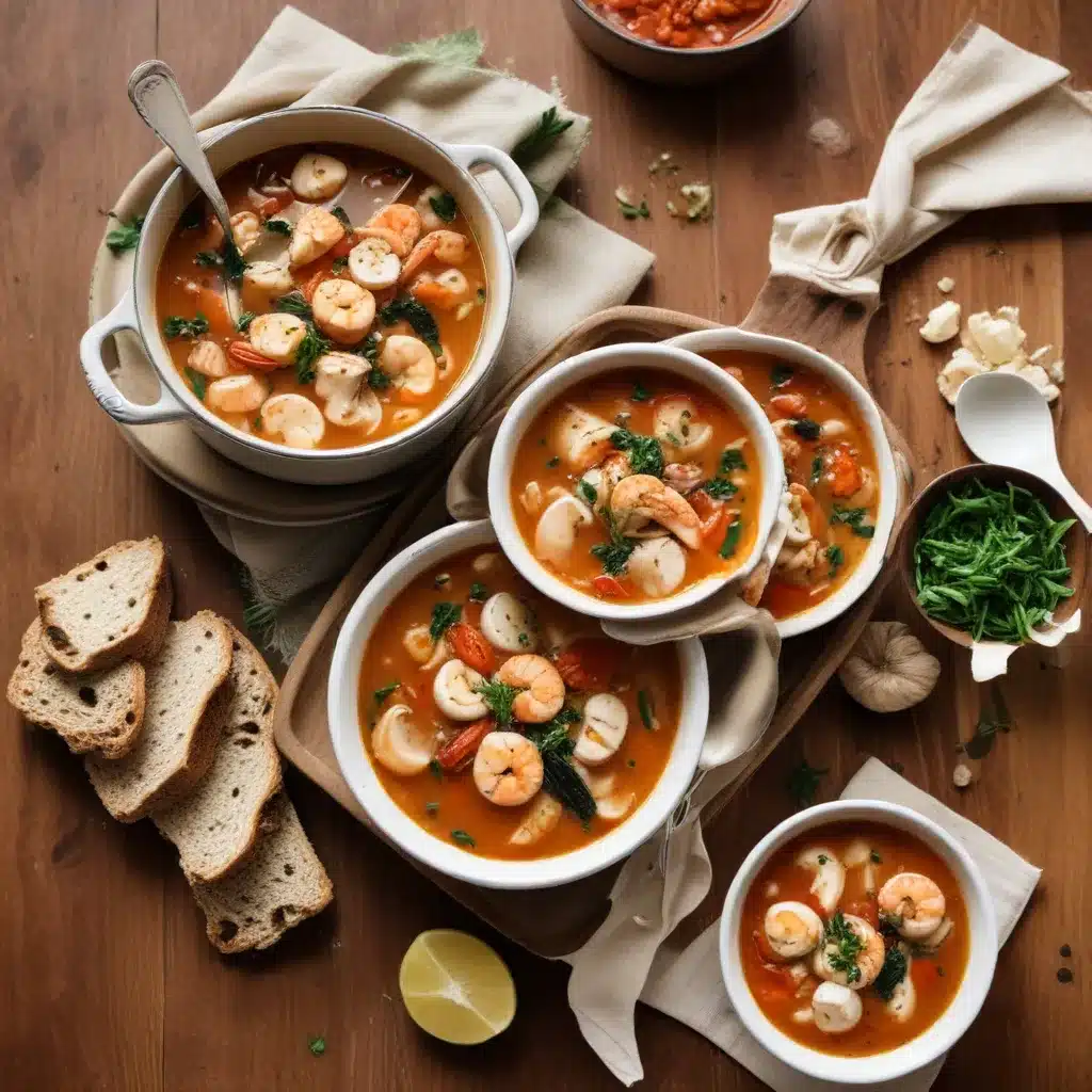 Seafood Soups and Stews: Comforting and Flavorful Dishes