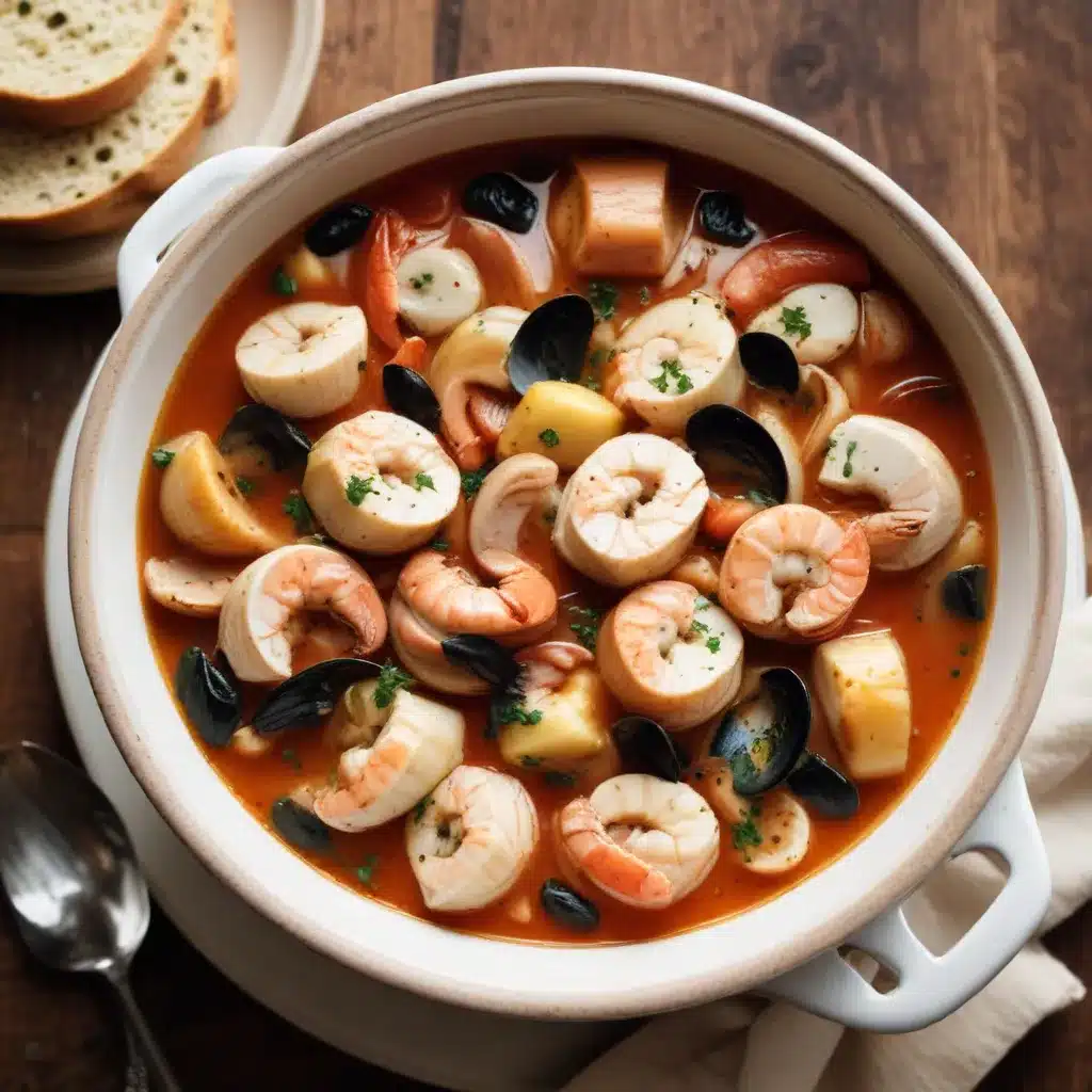 Seafood Stew Sensation: Comforting and Flavorful Seafood-Based Soups