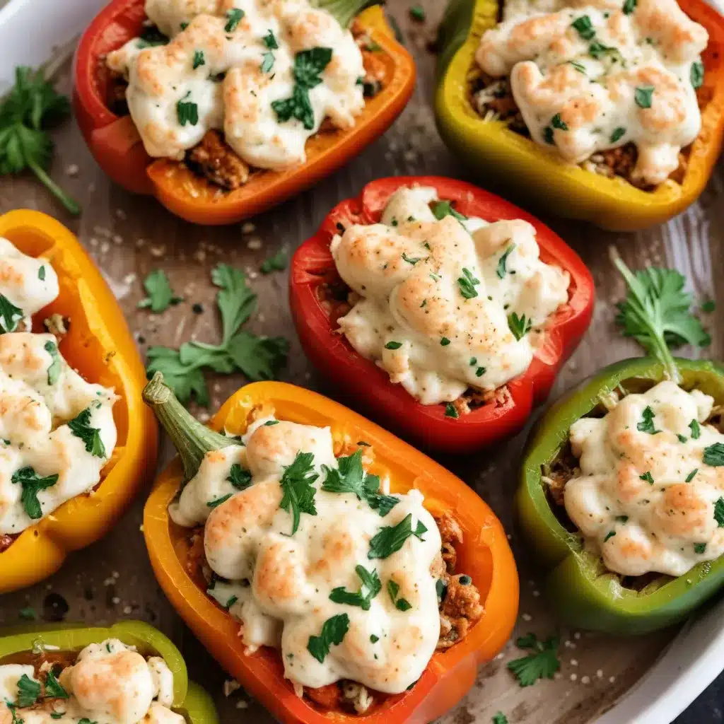 Seafood Stuffed Peppers: Flavor-Packed Protein-Rich Meal