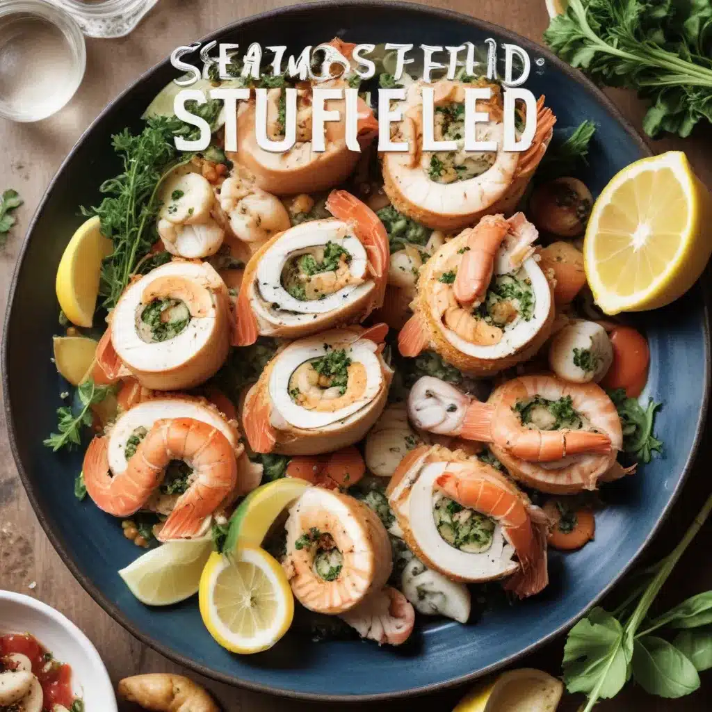 Seafood Stuffed and Rolled: Creative Seafood-Centric Culinary Creations