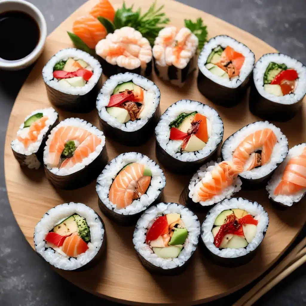 Seafood Sushi Rolls: Crafting Delectable Seafood-Filled Sushi at Home