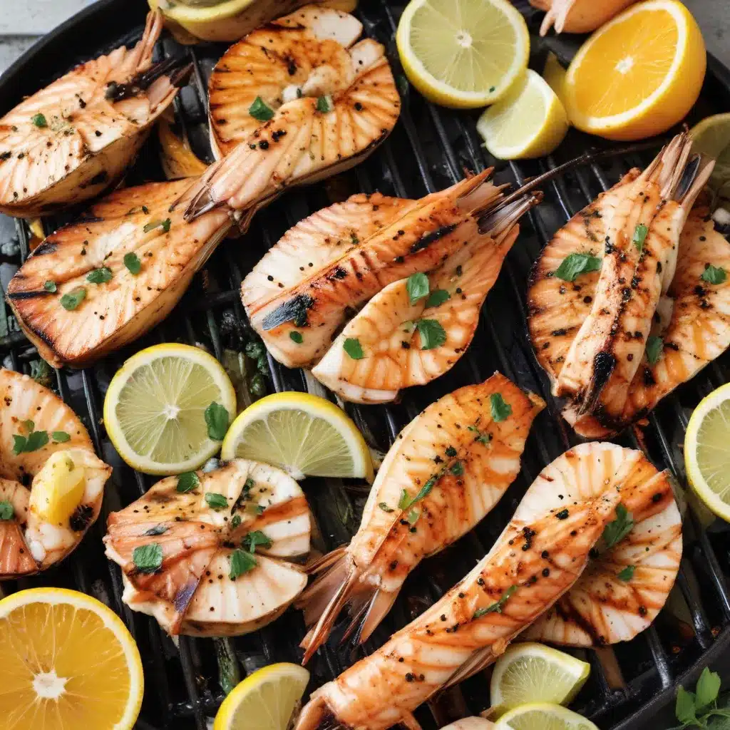 Seafood Zest and Sizzle: Grilled Seafood with Citrus-Infused Marinades